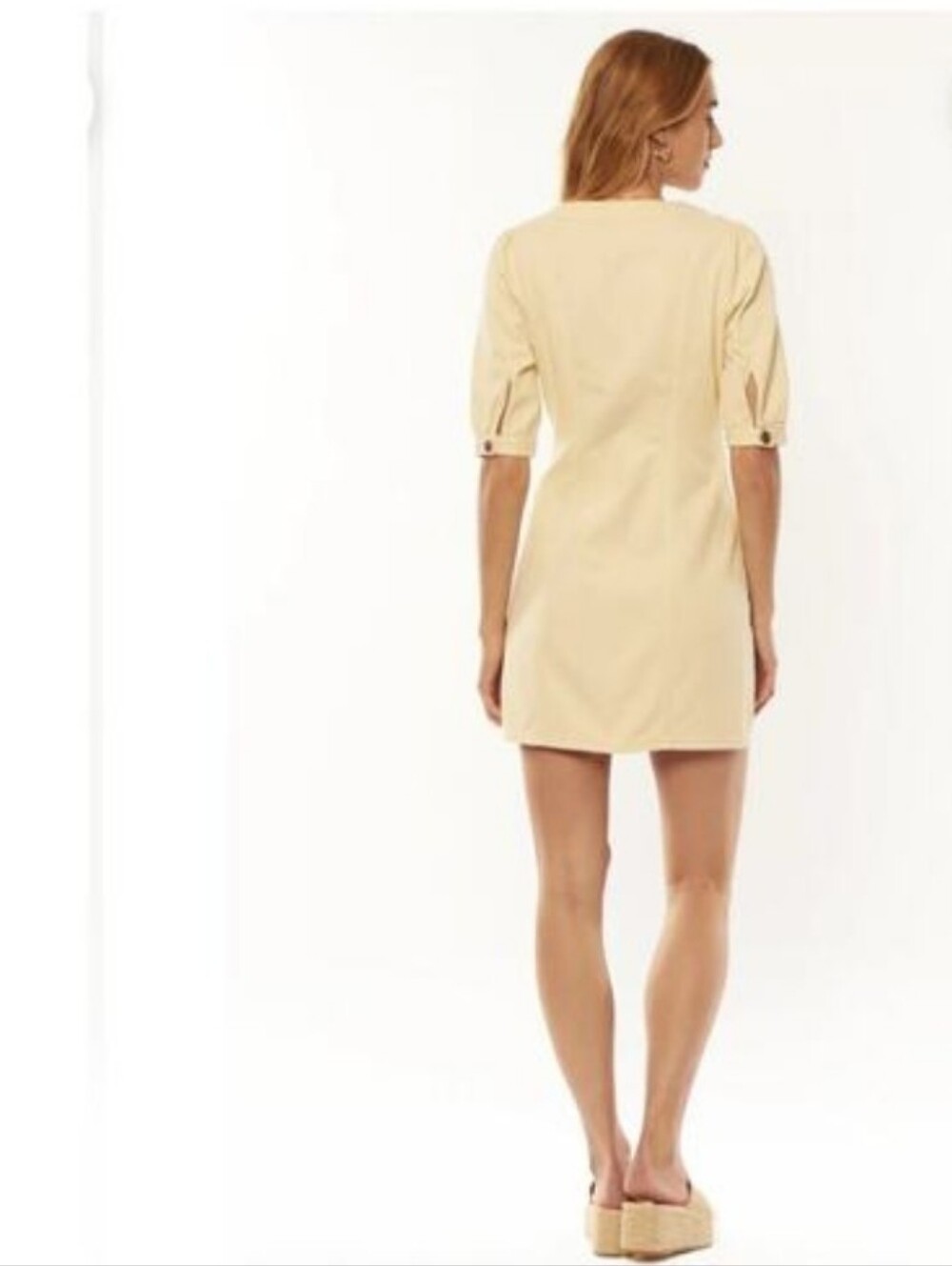 AMUSE SOCIETY Claudette Jean Dress Size Medium - Picture 2 of 9